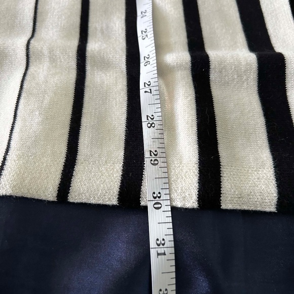 PONCHO, COTTON/MODAL, BLACK & PEARL, SZ L/XL, VERY FLOWING, LAUREN BY RALPH LAUR - Picture 7 of 11